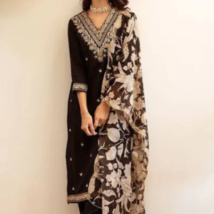 Embroidered Kurti Set